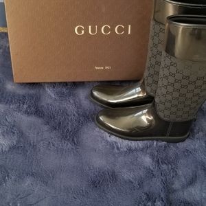 Authentic Gucci Rainboots